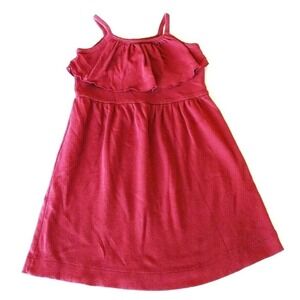 Kate Quinn Size 5 Dark Red Ruffle Summer Dress